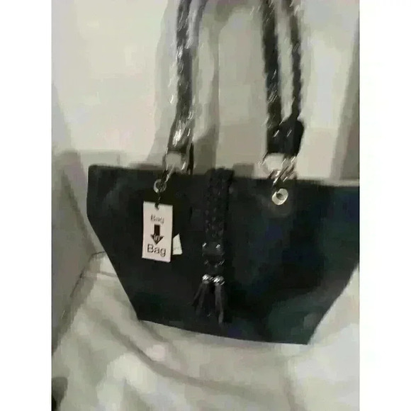 IMoshion USA Navy Blue Reversible Tote/ Shoulder Bag‎ NEW - Picture 1 of 7